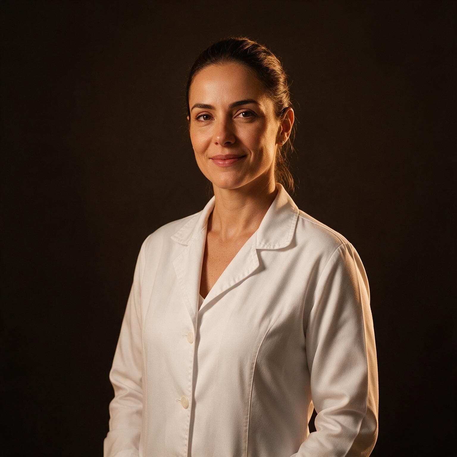 Retrato de profissional de estética